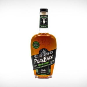 Discover bold flavor and precision with WhistlePig Piggyback Kick Sauber—a limited edition single barrel rye whiskey aged 6 years and crafted from 100% rye. Featuring motorsport-inspired packaging, this 100-proof release delivers intense spice, oak, and caramel notes for collectors and rye lovers alike.