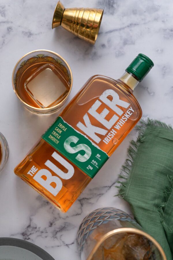 Experience the bold flavor of Busker Triple Cask Whiskey – a smooth Irish blend aged in bourbon, sherry, and Marsala casks. Perfect for sipping or mixing, it delivers exceptional taste at an unbeatable value.