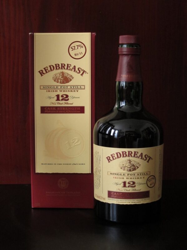 Discover the rich, smooth taste of Redbreast 12Year Old Whiskey. A premium Irish single pot still whiskey aged in bourbon and sherry casks for full flavor