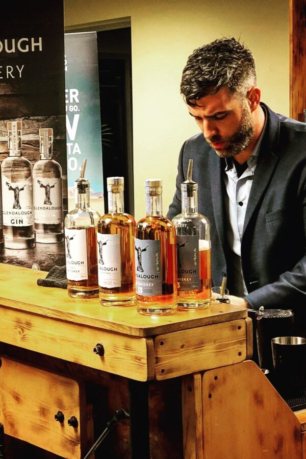 Experience Glendalough Double Barrel Whiskey – a smooth, small-batch Irish whiskey aged in bourbon and sherry casks. Order now for fast delivery