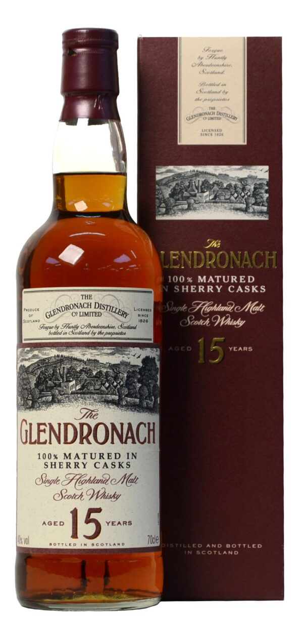 Experience GlenDronach Scotch Whiskey – rich, sherry-cask aged, full-bodied flavor made for true whisky lovers. Premium, smooth, and bold in every sip.