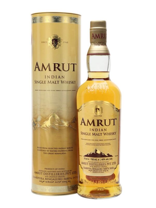 Discover the bold, smooth taste of Amrut Single Indian Malt. Crafted from Himalayan barley and aged in Bangalore, get it in bulk