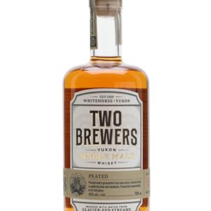 Discover bold flavor in Two Brewers Yukon Peated Single Malt — a smoky, small-batch Canadian whiskey crafted in the wild heart of the Yukon.