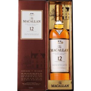 Macallan 12 Year Sherry Oak is a rich, full-bodied single malt aged in sherry-seasoned oak. Shop this iconic Scotch whisky now at WhiskeySafeShop.com.