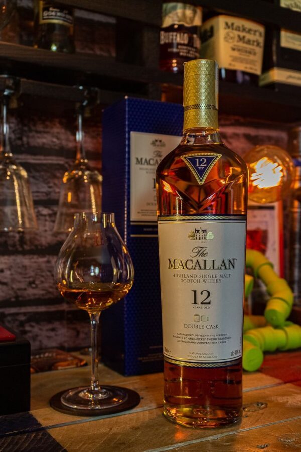 Macallan 15 Double Cask delivers rich, balanced Scotch matured in American and European oak. Shop 15-year-old single malt at WhiskeySafeShop.com