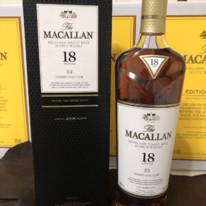 Macallan 18 Sherry Oak is a rich, mature single malt aged in Oloroso sherry casks. Discover deep flavor and elegance at WhiskeySafeShop.com.