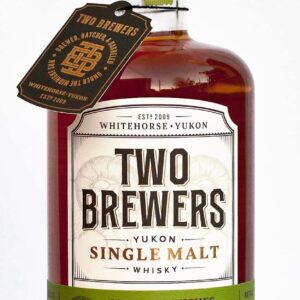 Discover bold flavor in Two Brewers Yukon Peated Single Malt — a smoky, small-batch Canadian whiskey crafted in the wild heart of the Yukon.