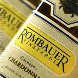 Experience the bold, buttery richness of Rombauer Chardonnay California’s iconic white wine known for creamy texture, fruit flavor, and elegant finish.