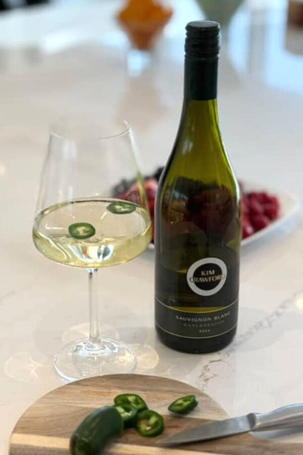 Enjoy the crisp, tropical flavors of Kim Crawford Sauvignon Blanc—New Zealand’s top-rated white wine. Available now at WhiskeySafeShop