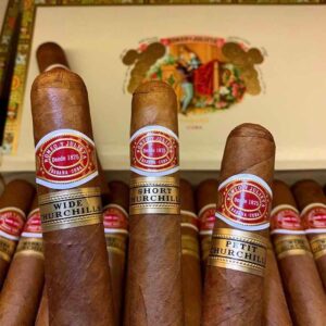 Discover the Romeo y Julieta 1875 Bully – a Premium Robusto Cigar rich in cedar, spice, and cream. Ideal for smooth, balanced smoking experiences.