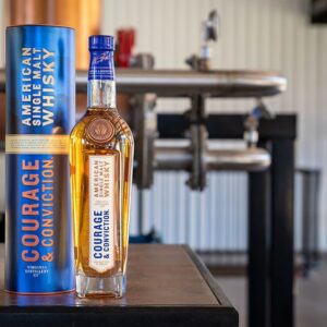 Buy Courage & Conviction by Virginia Distillery Co. – A bold American single malt aged in bourbon, sherry, and cuvée casks.