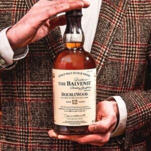 Buy The Balvenie DoubleWood 12 Year – premium Speyside single malt Scotch aged in two casks for rich honey, spice, and oak flavors.