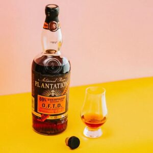 Buy Plantation O.F.T.D. Overproof Rum 🥃 and unlock intense Caribbean flavor at 69% ABV. A bold, high-proof rum made for true spirit lovers.