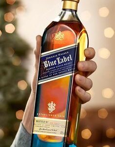 Buy Johnnie Walker Blue Label – luxury blended Scotch whisky crafted from rare malts and grains, offering silky smoothness and unmatched flavor.