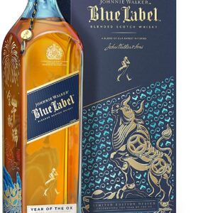 Buy Johnnie Walker Blue Label – luxury blended Scotch whisky crafted from rare malts and grains, offering silky smoothness and unmatched flavor.
