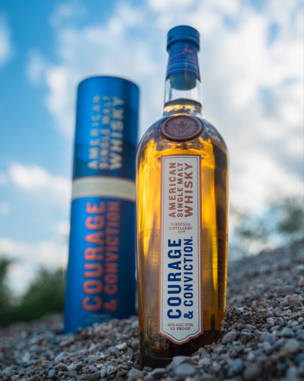 Buy Courage & Conviction by Virginia Distillery Co. – A bold American single malt aged in bourbon, sherry, and cuvée casks.