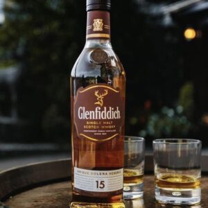Buy Glenfiddich 15, Glenfiddich 15 Year Solera Reserve, Single Malt Scotch, Buy Glenfiddich Whiskey, Speyside Whiskey, Best Single Malt Scotch whiskey.