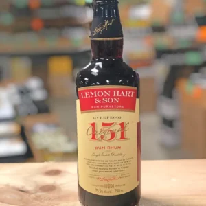 Buy Lemon Hart Demerara Rum 151🔥 – Experience the legendary overproof rum Perfect for tiki cocktails 🍹, flambé🔥, and bold spirits lovers. Shop now!