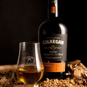 Buy Santa Fe Spirits Colkegan Single Malt Whiskey – Mesquite-smoked American whiskey with bold flavor. One of the best craft single malts.🛒