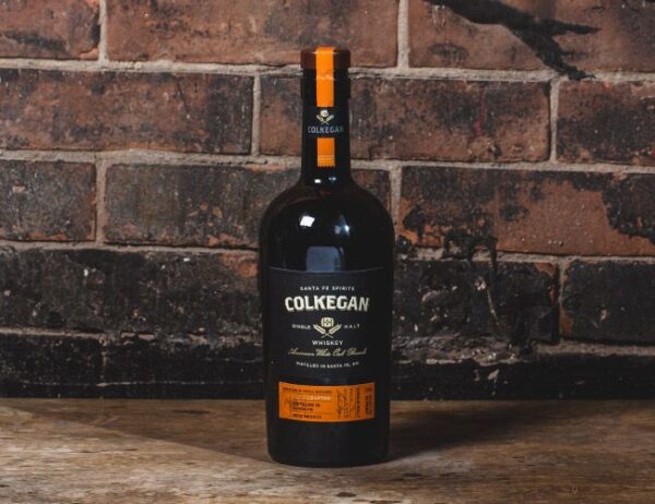 Buy Santa Fe Spirits Colkegan Single Malt Whiskey – Mesquite-smoked American whiskey with bold flavor. One of the best craft single malts.🛒